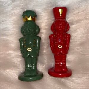 Target ceramic holiday Christmas nutcracker red and green decor